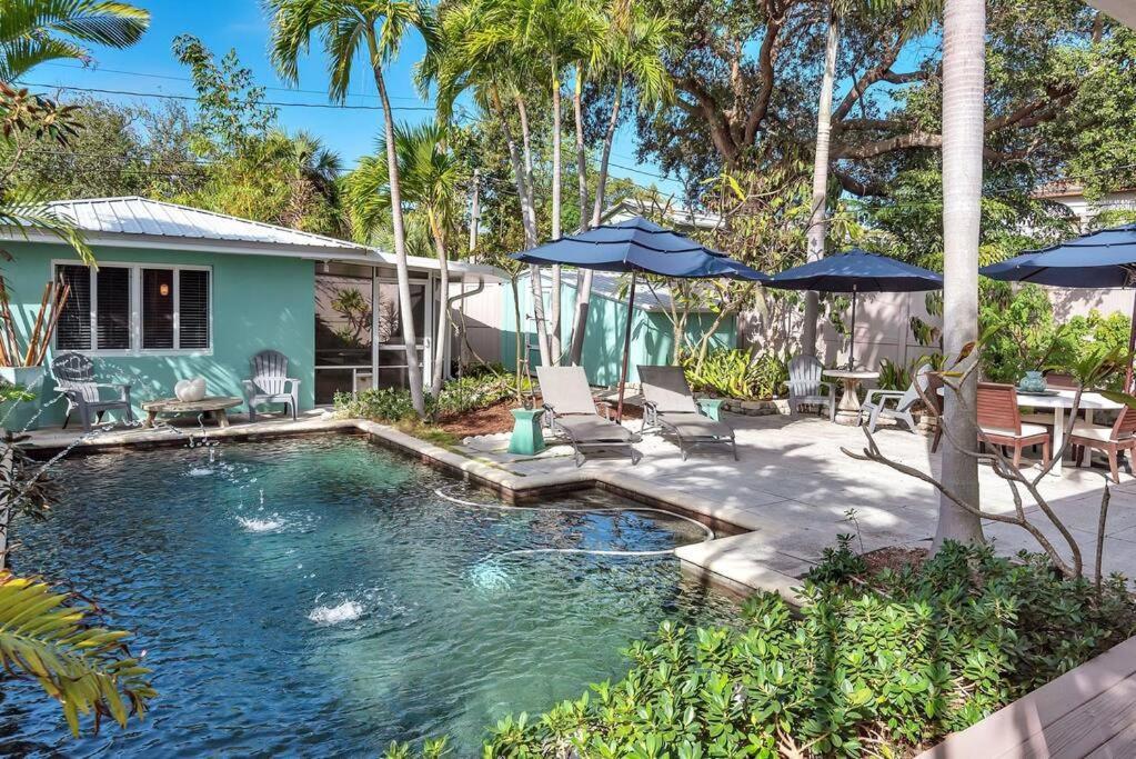 Art Deco Apt W Pool One Mile To Beach Pets Welcome Lake Worth Beach Εξωτερικό φωτογραφία
